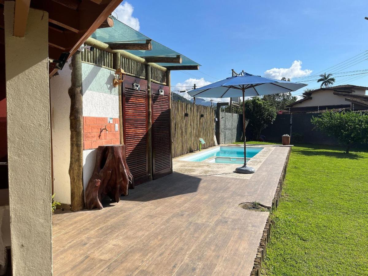 Casa Piscina Jardim Ubatuba Villa ภายนอก รูปภาพ