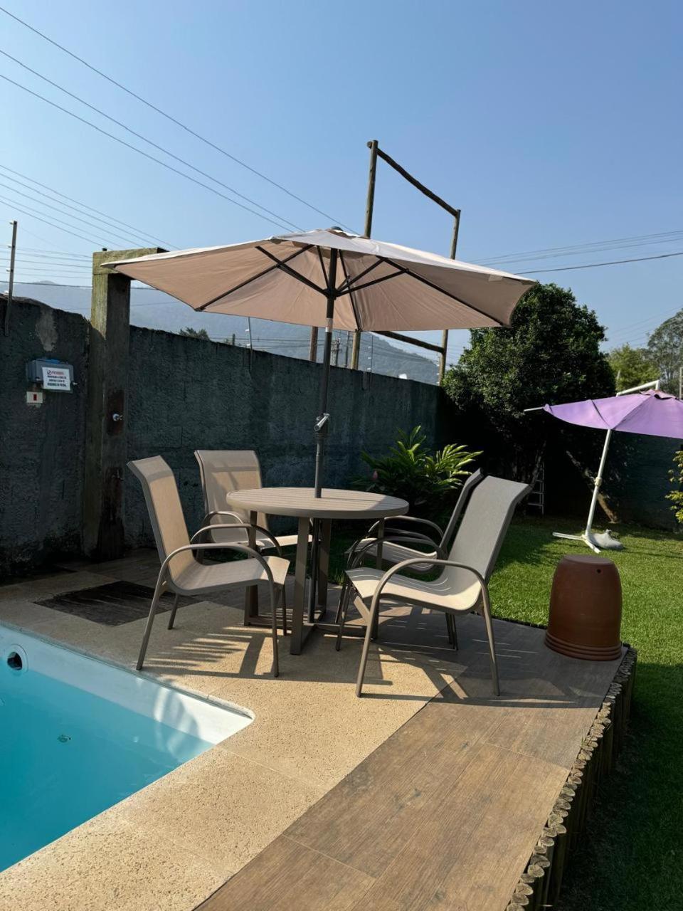 Casa Piscina Jardim Ubatuba Villa ภายนอก รูปภาพ