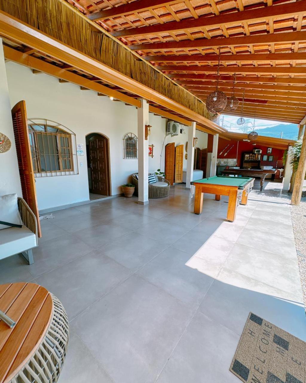 Casa Piscina Jardim Ubatuba Villa ภายนอก รูปภาพ